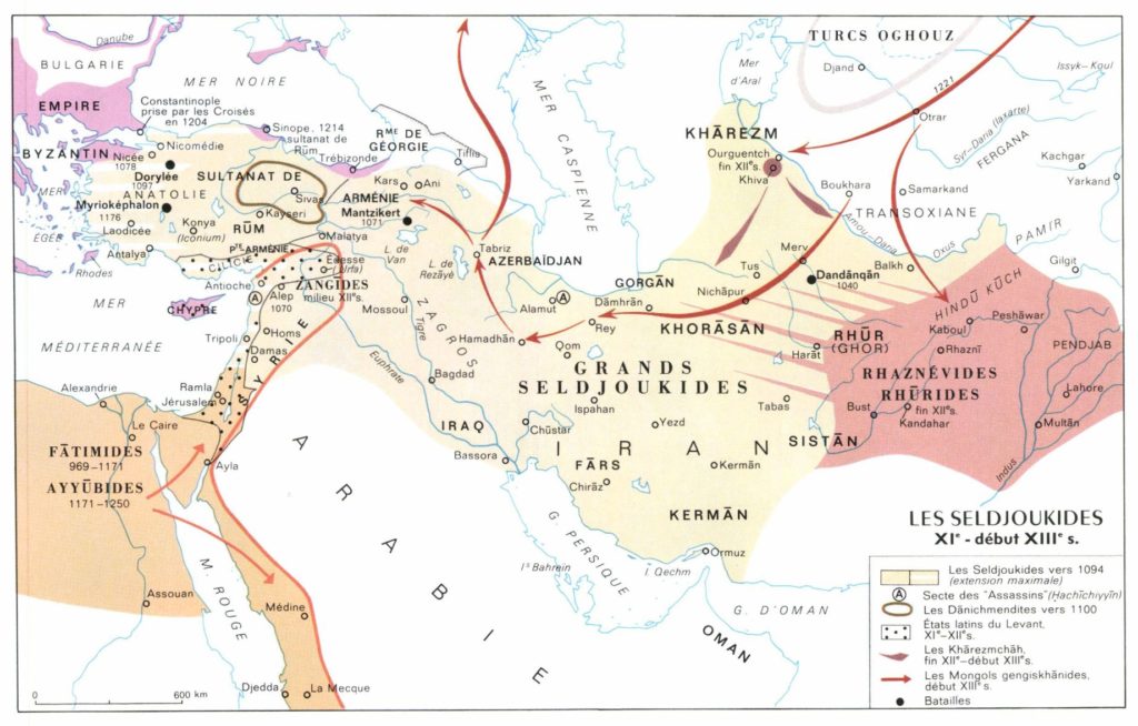 Carte, Seldjoukides