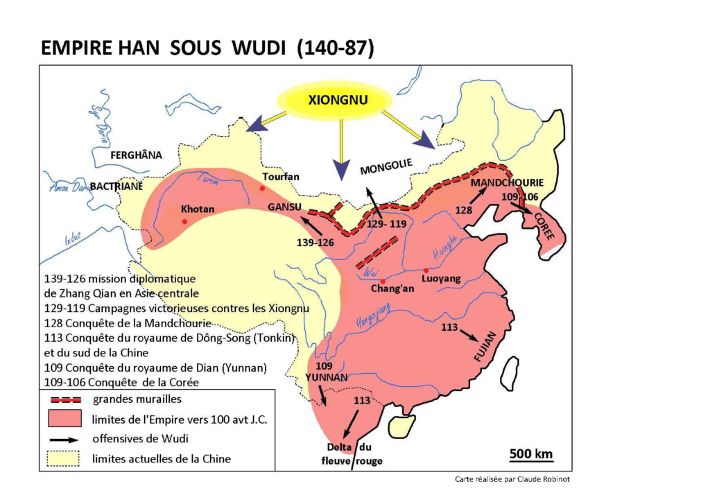 Carte, Han, Wudi